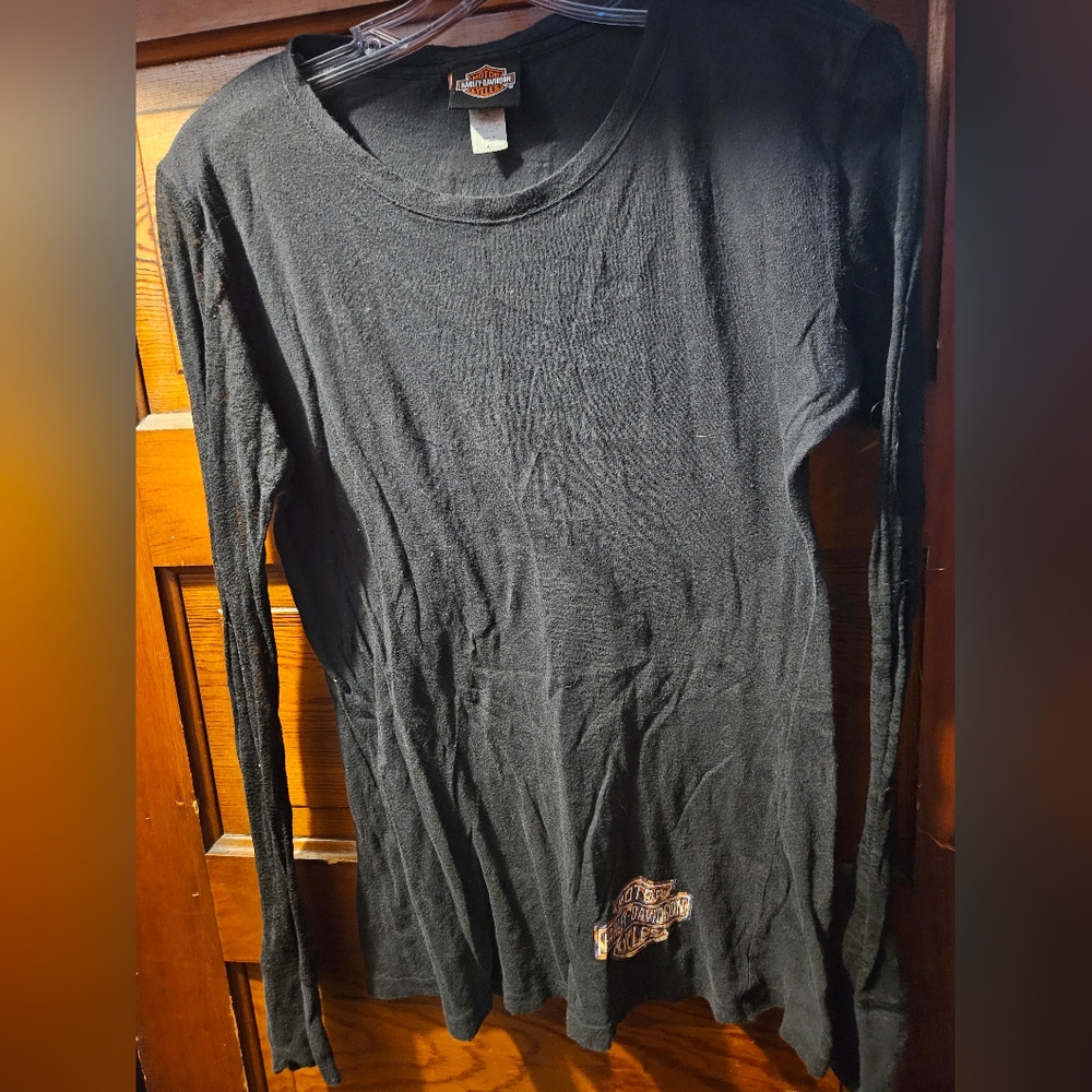 Harley-Davidson Black Long Sleeve Tee